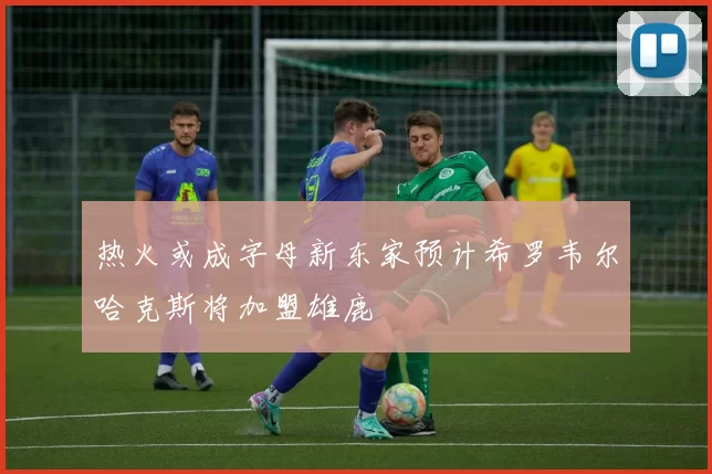热火或成字母新东家预计希罗韦尔哈克斯将加盟雄鹿